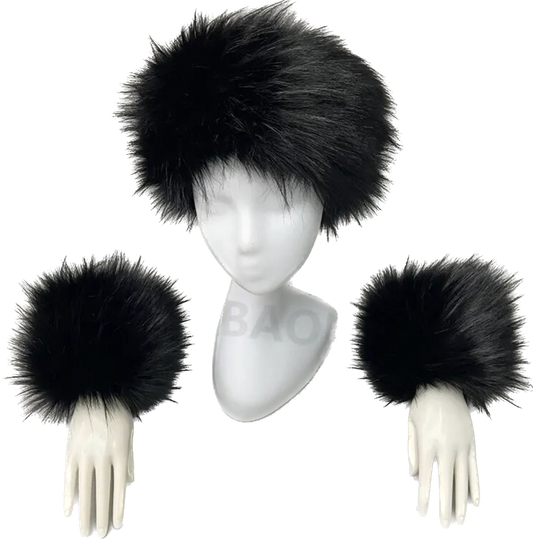 Noir Fluff Cuff